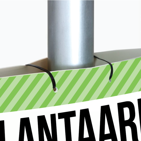 Bevestiging Lantaarnpaalbord