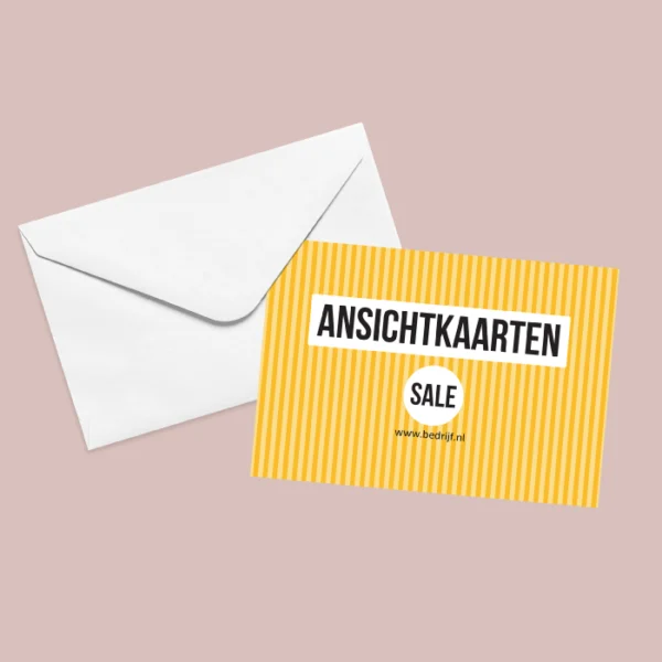 Ansichtkaart envelop