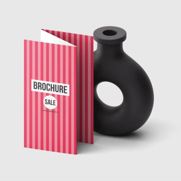 Brochure staand