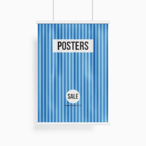 Poster hangend