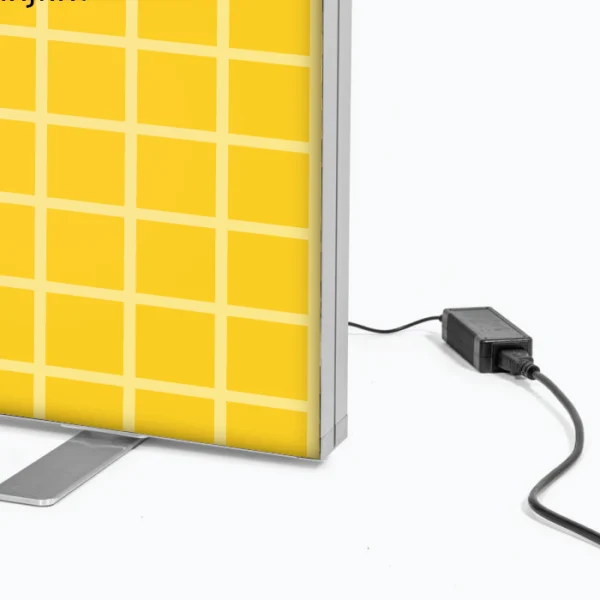 Led pop-up frame detail