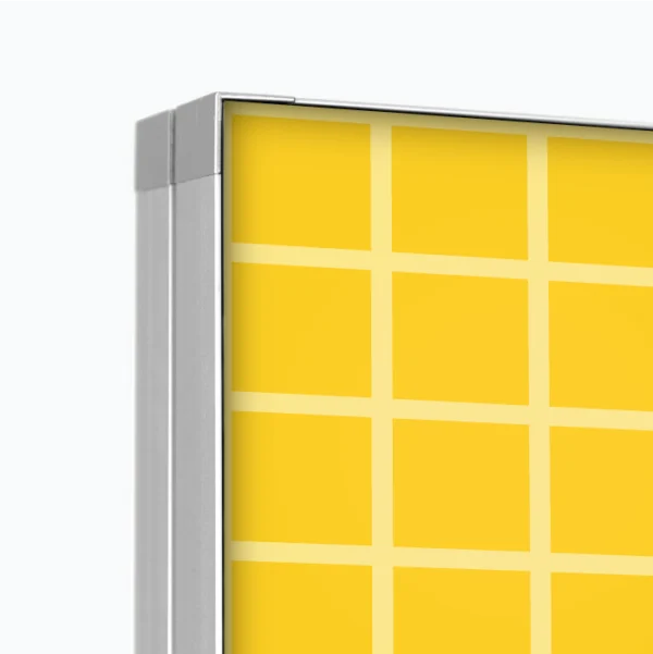 Led pop-up frame detail